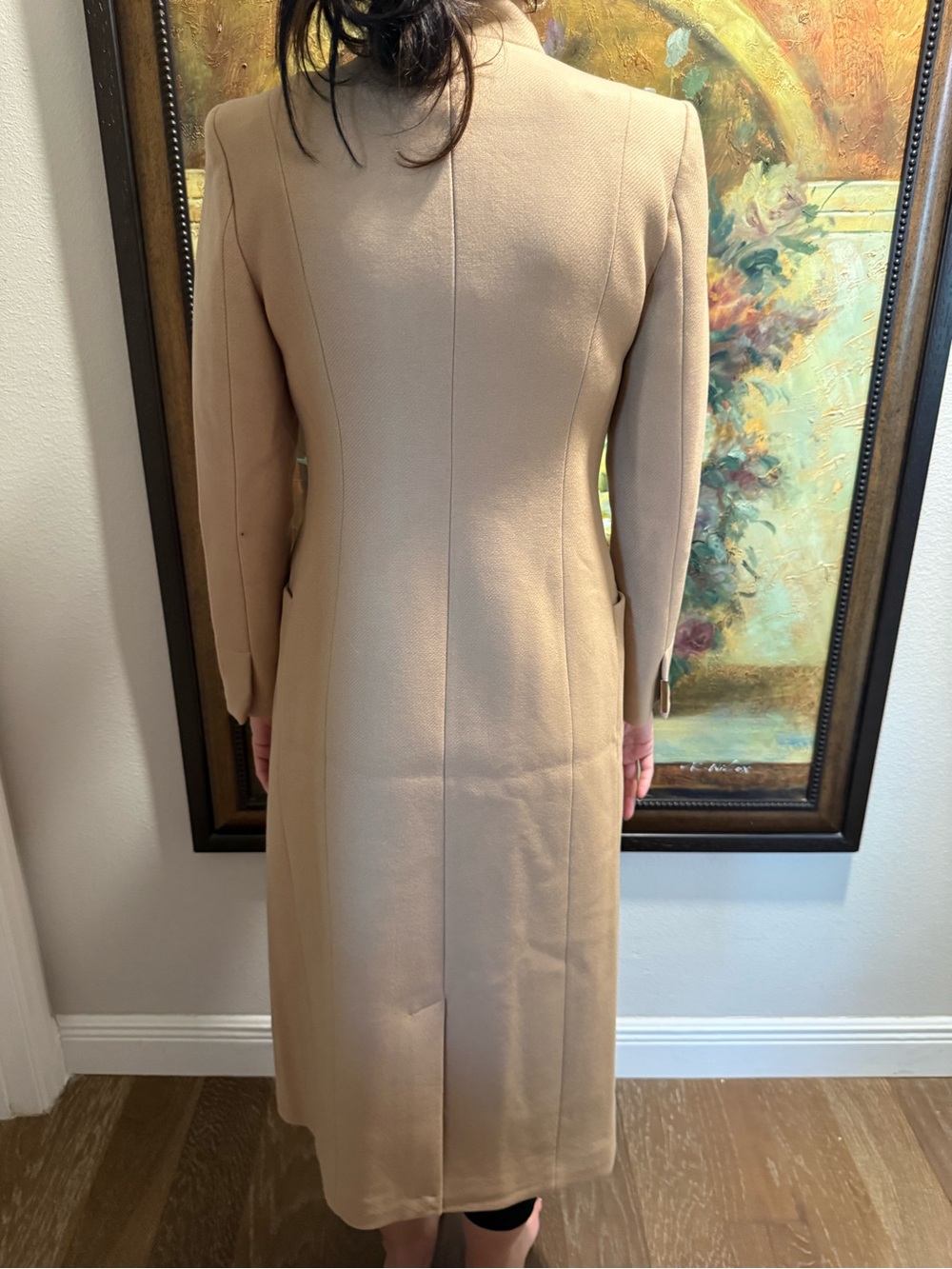 Ted Baker Camel Tan Single-Button Lined Coat - Picture 14 of 16